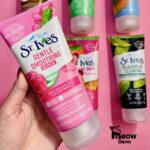 St. Ives rose and aloe vera brightening scrub