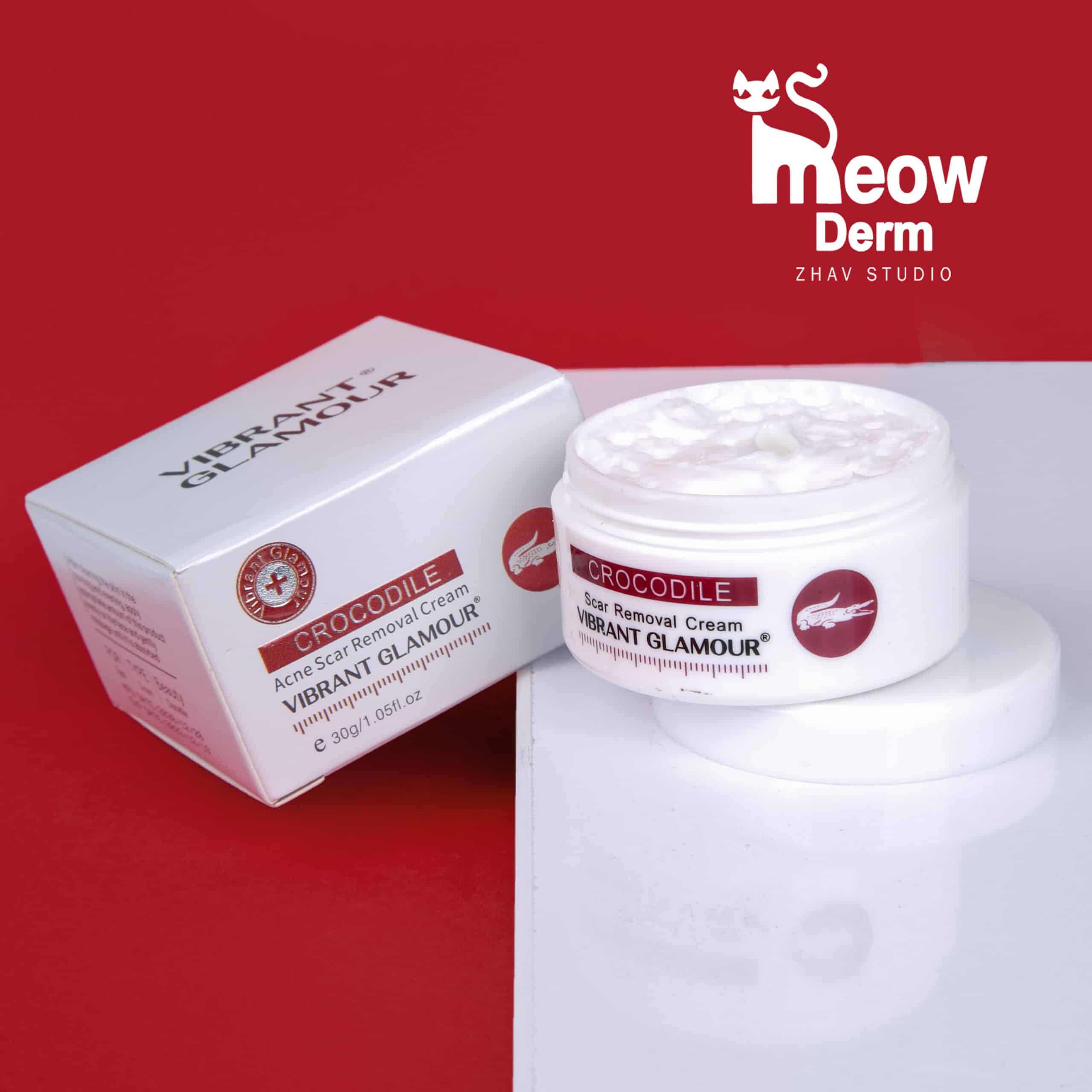 کرم تخصصی ترمیم کننده و رفع اسکار روغن تمساح ویبرانت گلامور Vibrant Glamour
