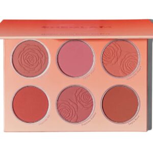پالت رژگونه شش رنگ شیگلم SHEGLAM مدل Floral Flush