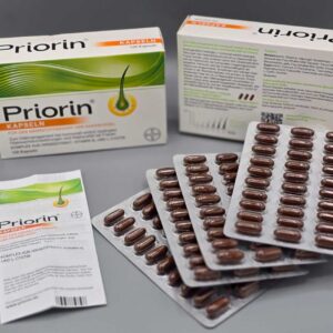 بسته 120 تایی کپسول ضد ریزش هورمونی و ارثی پریورین | Priorin capsules box of 120