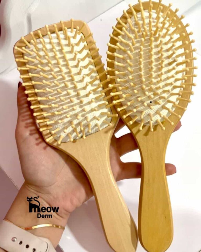 برس مو چوبی بامبو