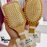 برس مو چوبی بامبو