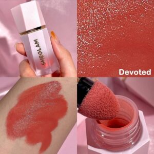 رژگونه مایع شیگلم رنگ devoted