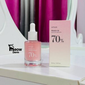 سرم روشن کننده و ضدجوش نیاسینامید آنوا حاوی عصاره هلو Anua Peach 70% Niacin Serum