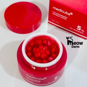 کرم کپسول ضد لک و روشن کننده ترانگزامیک اسید ونیاسینامید مدی کیوب 55 گرم | Medicube TXA niacinamide capsule cream 55 g